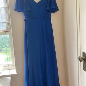 Mori Lee Chiffon Bridesmaid Dress